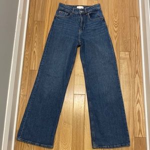 H&M NWT Wide Led Jeans